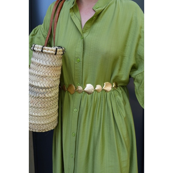 Ceinture chaîne coquillage