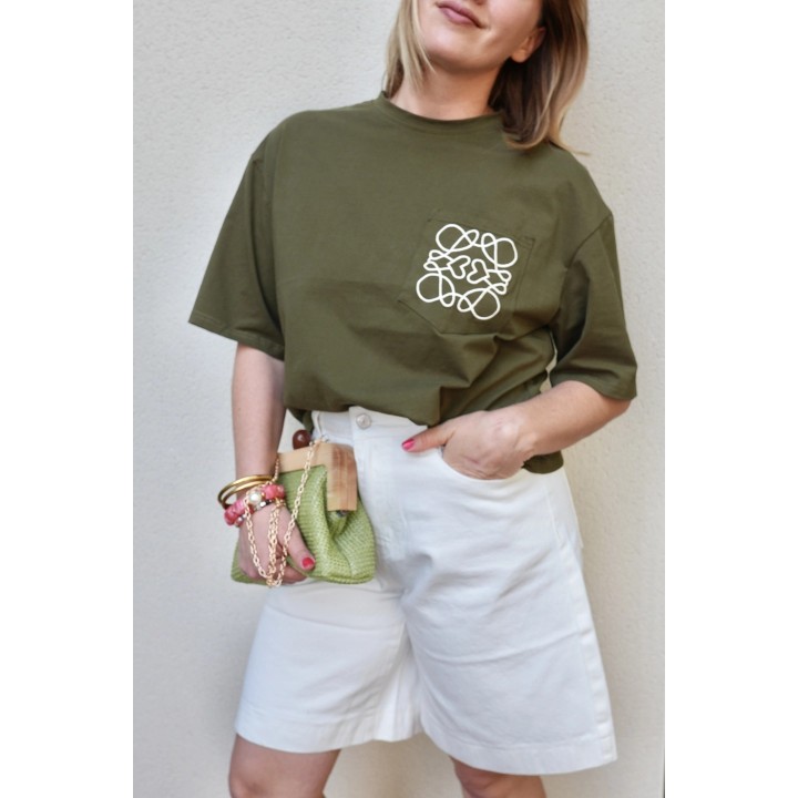 T-shirt Olive