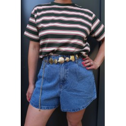 Short en jeans